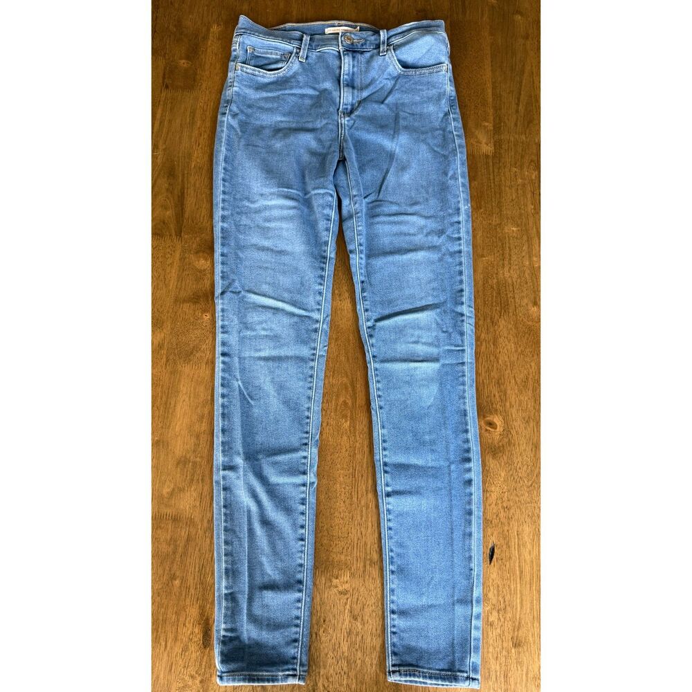 Levi’s 720 High Rise Super Skinny Jeans W28 L32 Light Wash Stretch